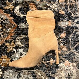 Oasis Tan Suede Boots